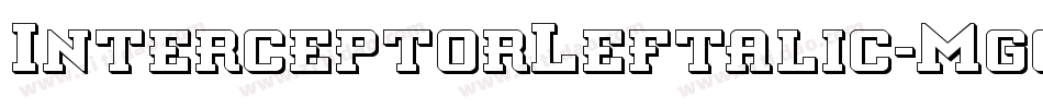 InterceptorLeftalic-Mg0n字体转换