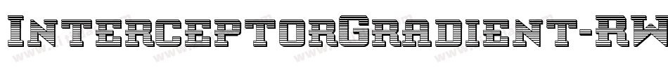 InterceptorGradient-RWO6字体转换