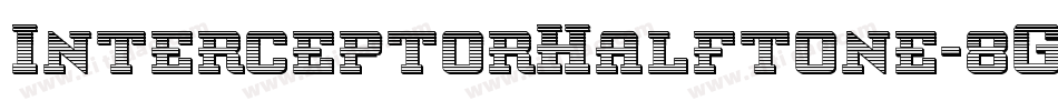 InterceptorHalftone-8GnJ字体转换