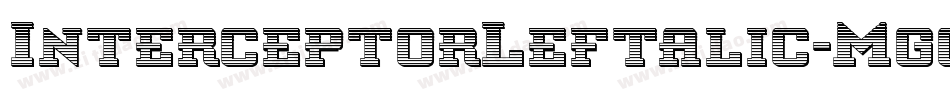 InterceptorLeftalic-Mg0n字体转换