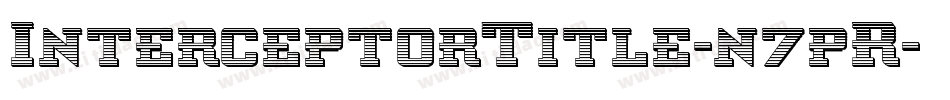 InterceptorTitle-n7pR字体转换