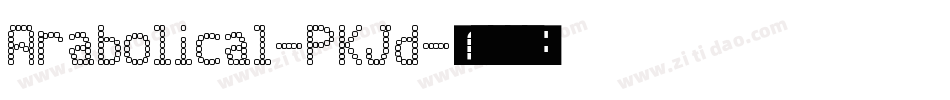Arabolical-PKJd字体转换