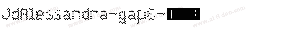 JdAlessandra-gap6字体转换