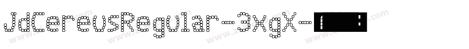JdCereusRegular-3xgX字体转换