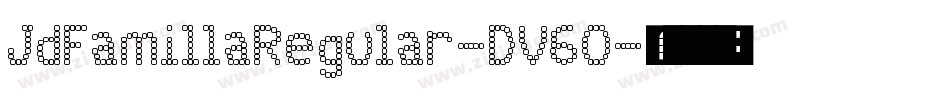 JdFamillaRegular-DV60字体转换