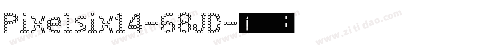 Pixelsix14-68JD字体转换