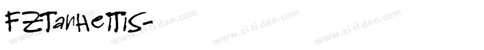 FZTanHeiTiS字体转换