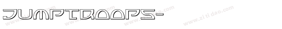 Jumptroops字体转换