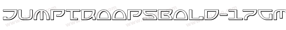 JumptroopsBold-17GM字体转换