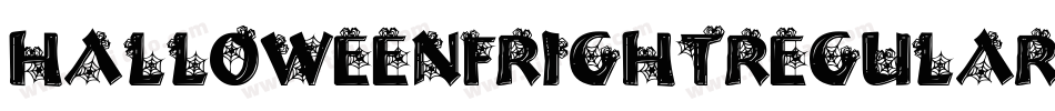 HalloweenfrightRegular-rgrMK字体转换