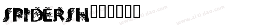 SPIDERSH字体转换