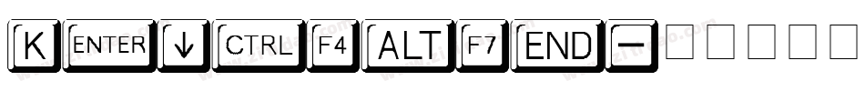 Keyboard字体转换