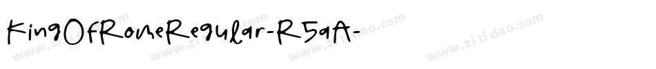 KingOfRomeRegular-R5aA字体转换 KingOfRomeRegular-R5aA字体转换