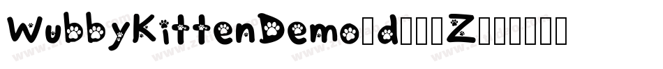 WubbyKittenDemo-d959Z字体转换
