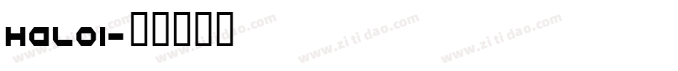 Halo1字体转换