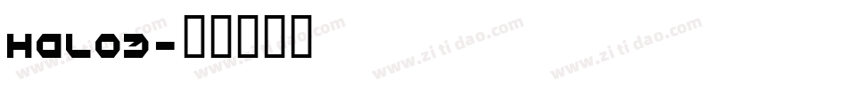 Halo3字体转换