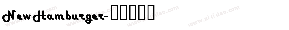 NewHamburger字体转换