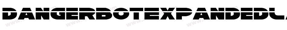 DangerbotExpandedLaserExpanded-WnoY字体转换
