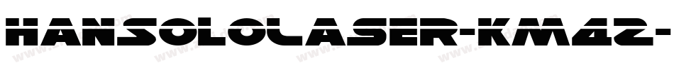 HanSoloLaser-Km4Z字体转换