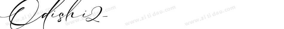 Odishi2字体转换