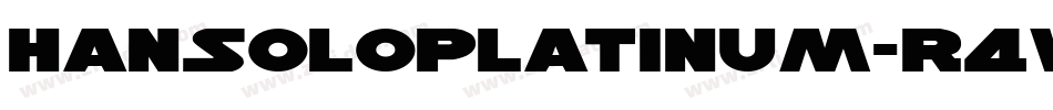 HanSoloPlatinum-R4Vv字体转换