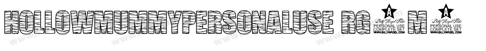 HollowMummyPersonalUse-rg8m7字体转换