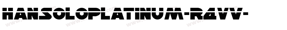 HanSoloPlatinum-R4Vv字体转换