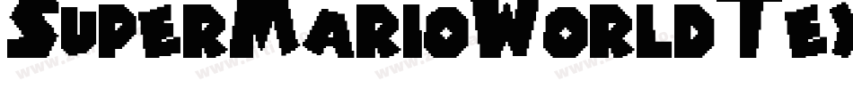 SuperMarioWorldTextBoxRegular-Y86j字体转换