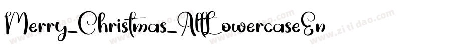 Merry_Christmas_AltLowercaseEnding-Regular字体转换