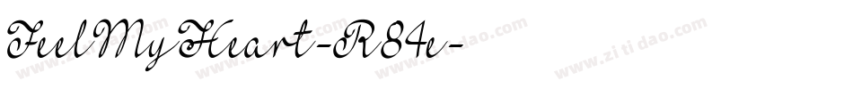 FeelMyHeart-R84e字体转换