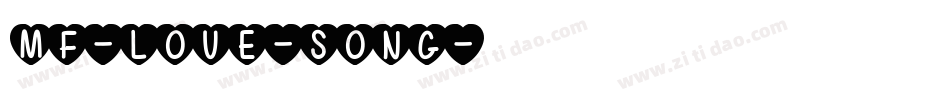 Mf-Love-Song字体转换