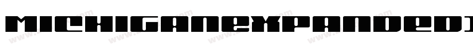 MichiganExpandedItalic-mwVj字体转换