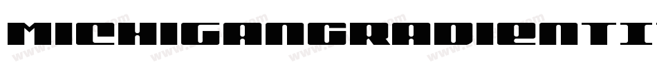 MichiganGradientItalic-om3A字体转换