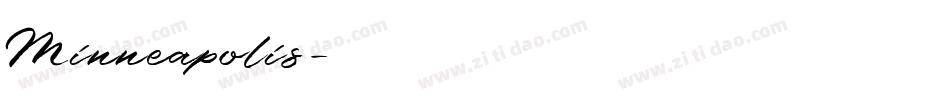 Minneapolis字体转换