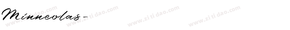 Minneolas字体转换