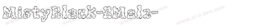 MistyBlack-8Melz字体转换