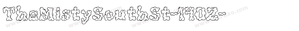 TheMistySouthSt-1402字体转换