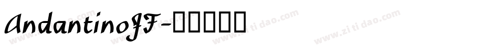 AndantinoJF字体转换