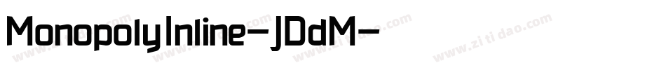 MonopolyInline-JDdM字体转换