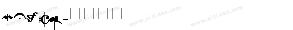 MUSICAL字体转换