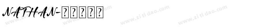 NATHAN字体转换