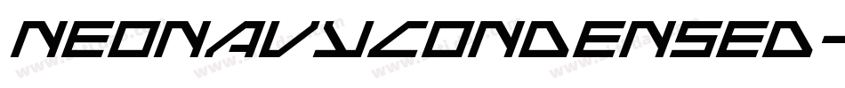 NeoNavyCondensed-Pw4g字体转换