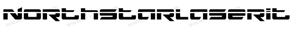 NorthstarLaserItalic-2x7l字体转换