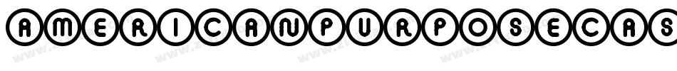 AmericanPurposeCasual01-G51O字体转换