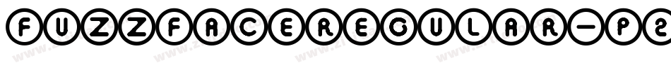 FuzzfaceRegular-p20O字体转换