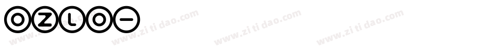 Ozlo字体转换