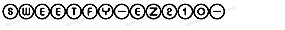 Sweetfy-eZ21O字体转换