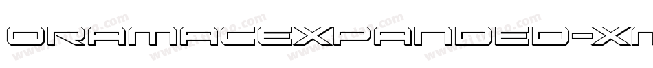 OramacExpanded-xmqO字体转换