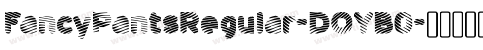 FancyPantsRegular-DOYB0字体转换