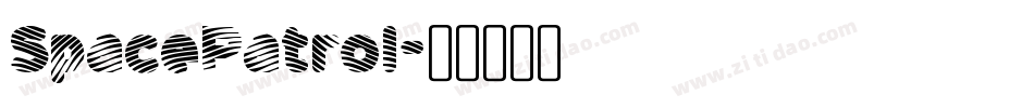 SpacePatrol字体转换